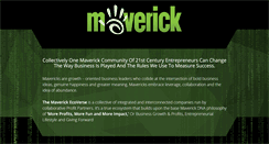 Desktop Screenshot of maverickdna.com